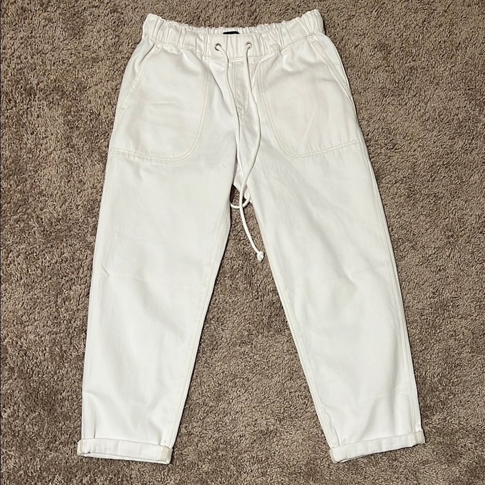 NWOT J Crew Cotton Ankle Pants